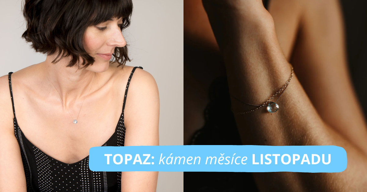 Kolekce šperků s topazem