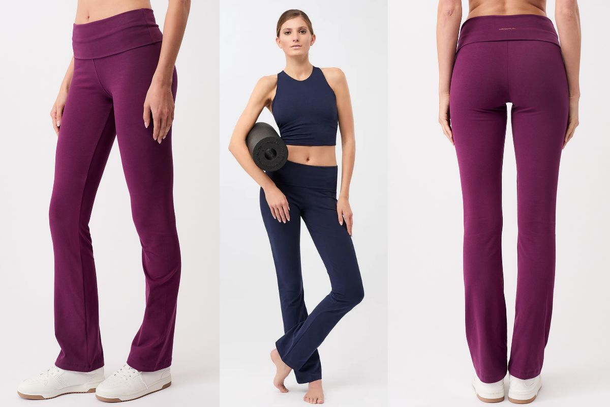 Kalhoty na jógu Mandala Roll Down Pants Kalhoty na jógu Mandala Roll Down Pants