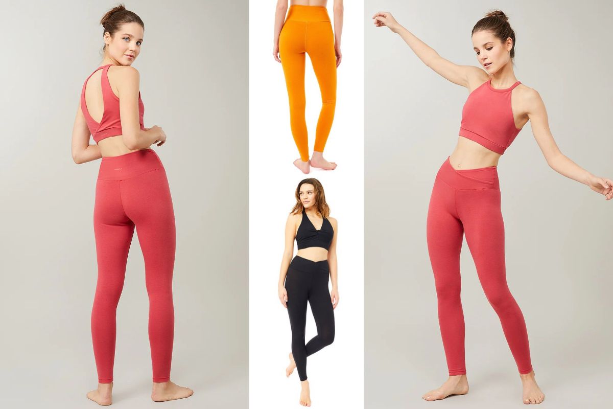 Legíny na jógu Mandala High Rise Wrap - různé barvy Legíny na jógu Mandala High Rise Wrap - různé barvy