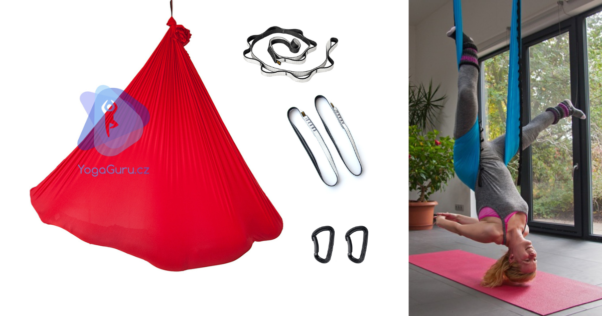 Síť na aero jógu - dárek pro milovníky létací jógy