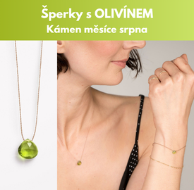 Šperky s olivínem