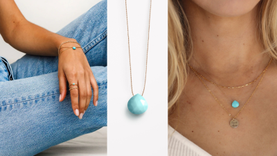 Kolekce šperků s tyrkysem