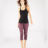 Tříčtvrteční legíny  Manduka Essential Capri Legging Adaptation Print