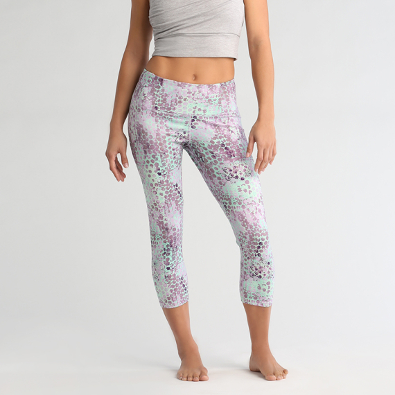 Tříčtvrteční legíny Manduka Essential Capri Legging Amara Print Tříčtvrteční legíny Manduka Essential Capri Legging Amara Print