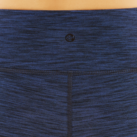 Dlouhé legíny Manduka Essential Legging Blue Melange