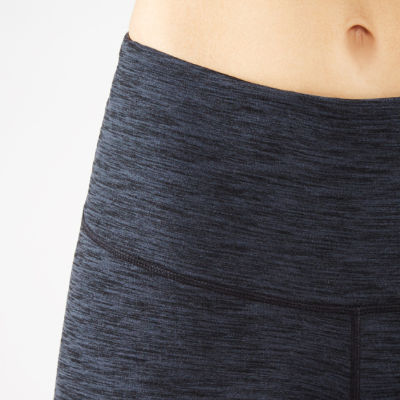 Tříčtvrteční legíny  Manduka Knee Hugger Sediment Melange