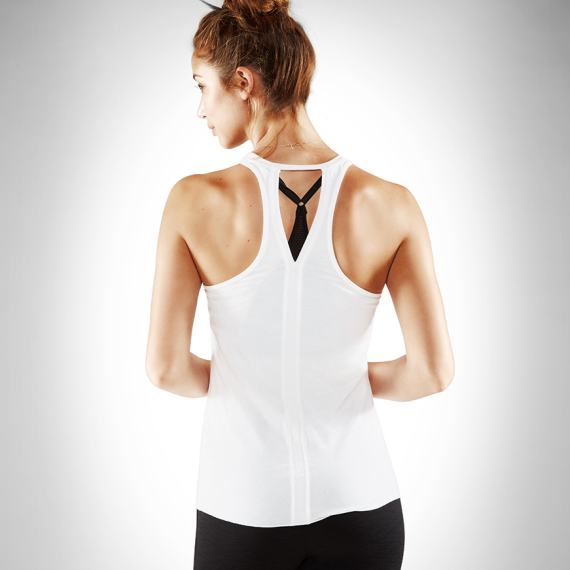 Tílko Manduka Kosha Tank White