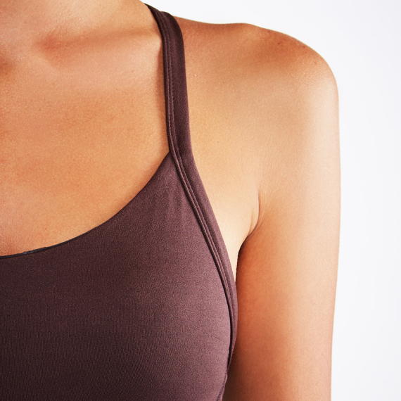Tílko Manduka Libertine Cami Raisin