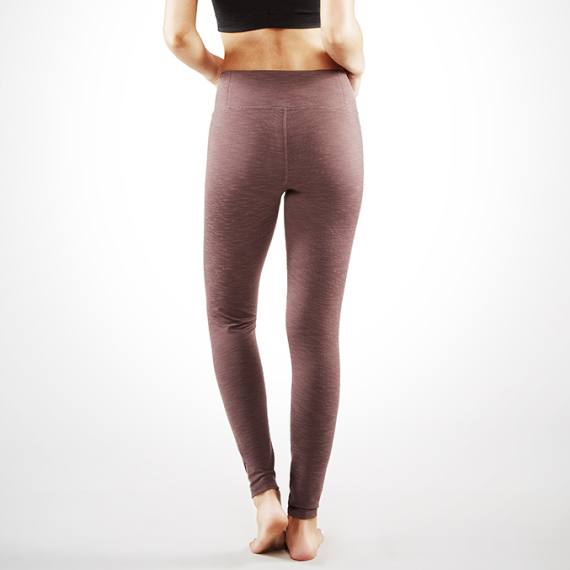 Dlouhé legíny Manduka Essential Legging Raisin