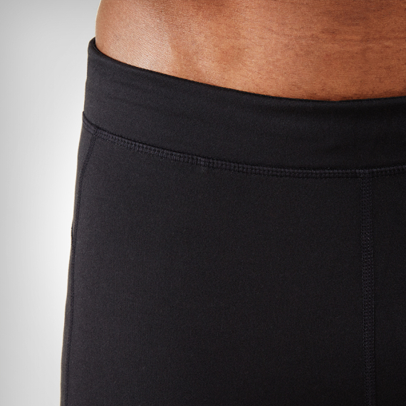 Dlouhé legíny Manduka Atman Compression Tight Black