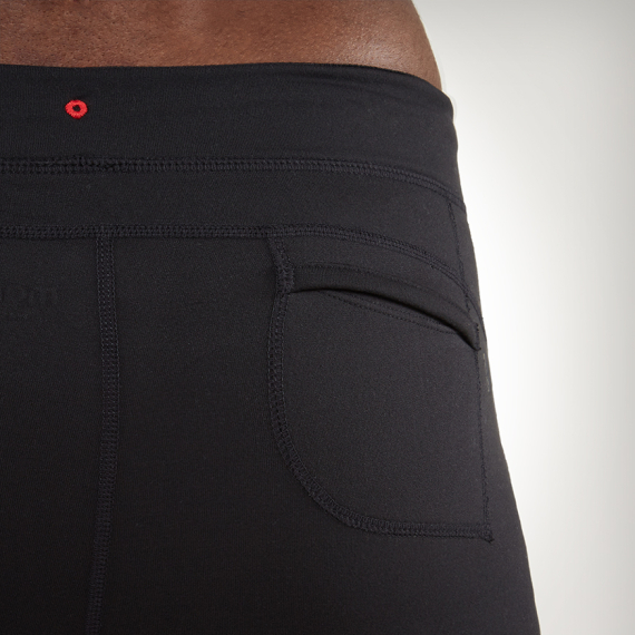 Dlouhé legíny Manduka Atman Compression Tight Black
