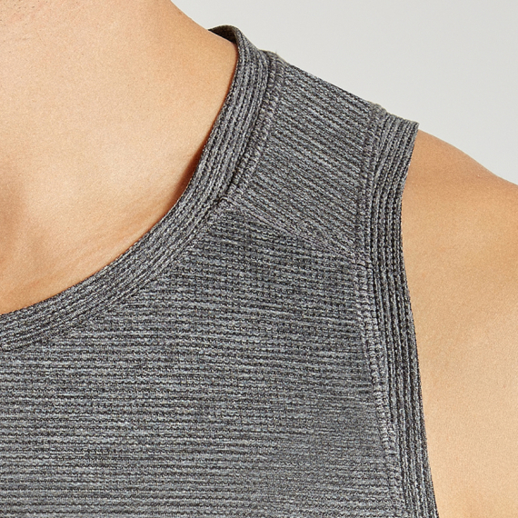 Tílko Manduka Minimalist Tank Heather Grey
