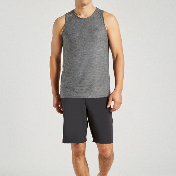 Tílko Manduka Minimalist Tank Heather Grey