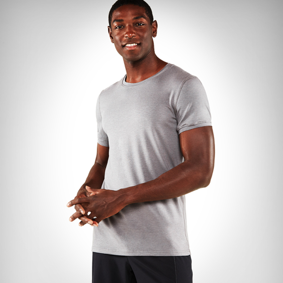 Triko Manduka Transcend Tee Fog