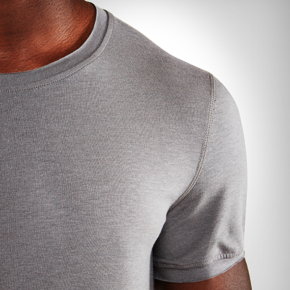 Triko Manduka Transcend Tee Fog