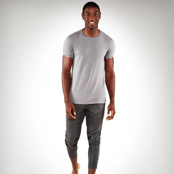 Triko Manduka Transcend Tee Fog