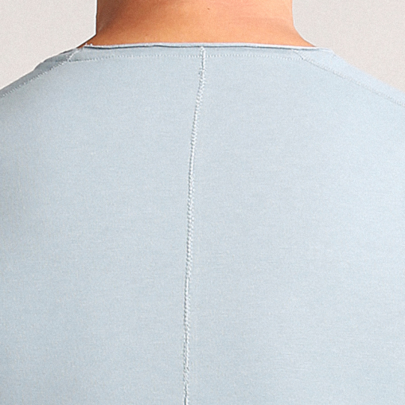 Triko Manduka Transcend Tee Steel Blue