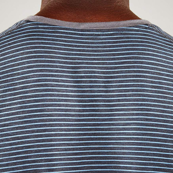 Tílko Manduka Transcend Stripe Tank Sediment/Shadow Blue