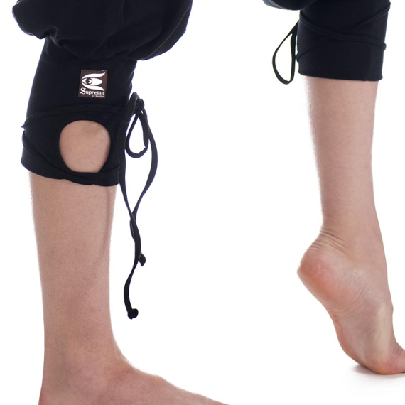 Tříčtvrteční legíny  Saprema Devi pant Černá