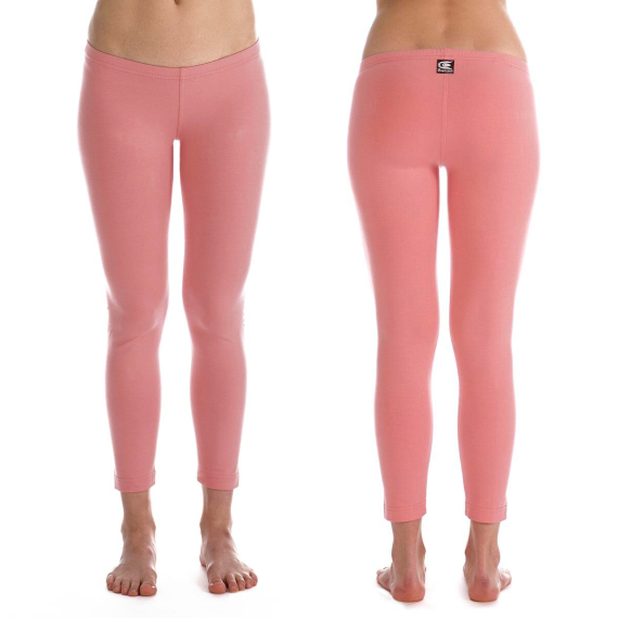 Dlouhé legíny Saprema Global Yoga Low Tights Meruňková