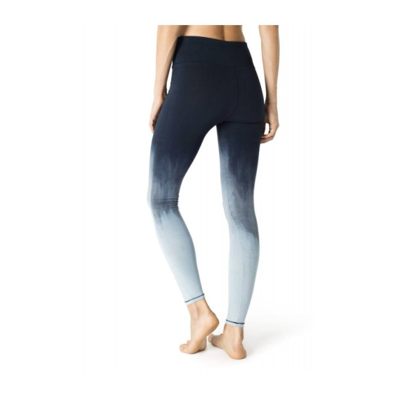 Dlouhé legíny Mandala Tie-Dye Pants Blue Night