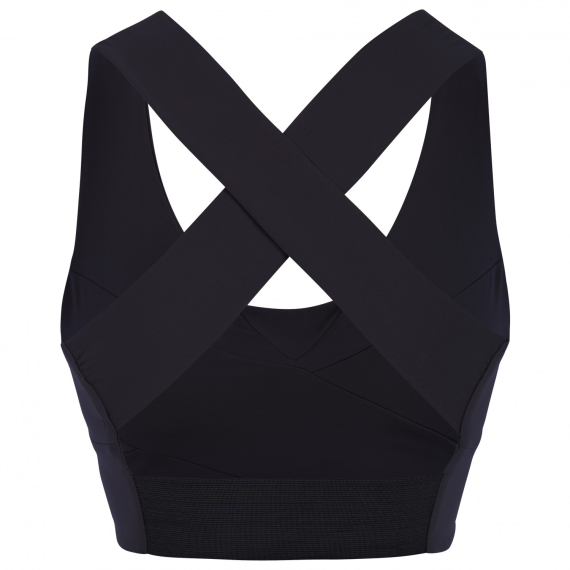 Sportovní podprsenka Mandala Criss Cross Bra Black