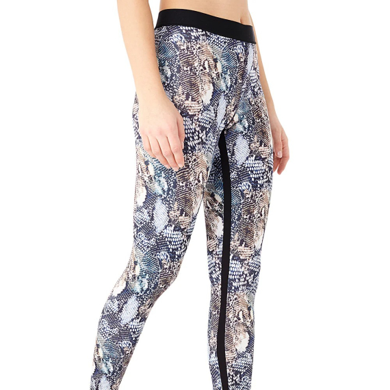 Dlouhé legíny Mandala Printed Tights Virtual Snake