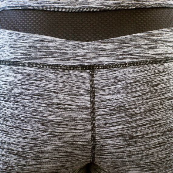 Šortky Manduka Mesh Short Stone Melange