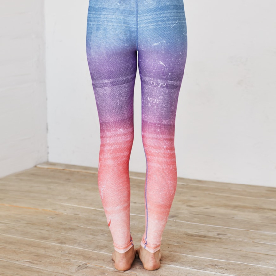 Dlouhé legíny Manduka Gradient Moon Legging