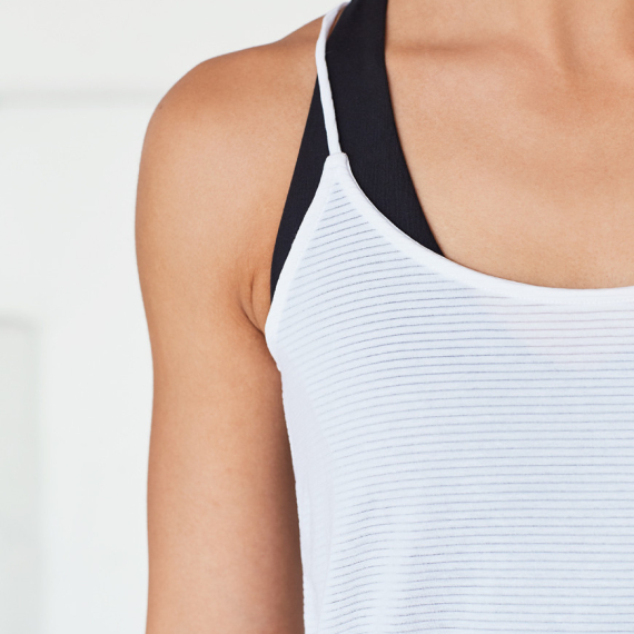 Tílko Manduka Breeze Strappy Tank White