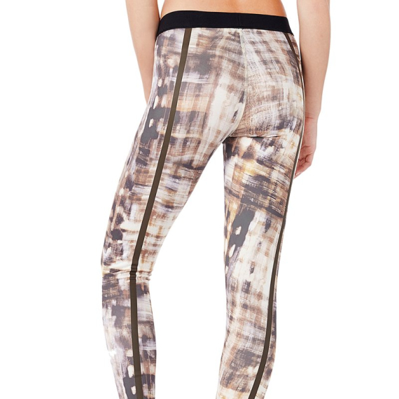 Dlouhé legíny Mandala Printed Tights Bamboo Forest