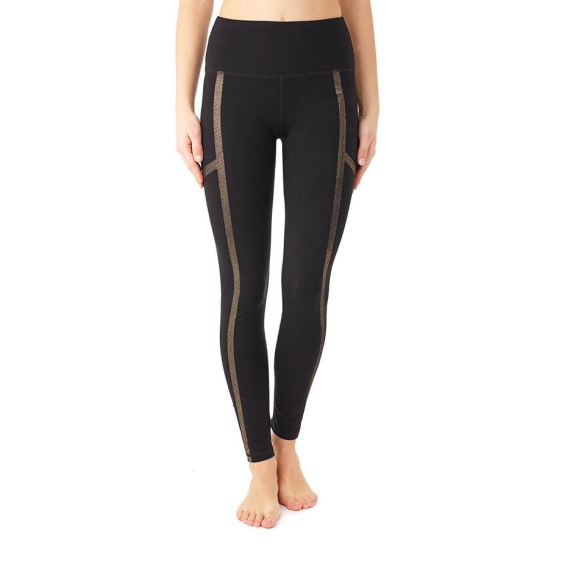 Dlouhé legíny Mandala Punched Legging Black