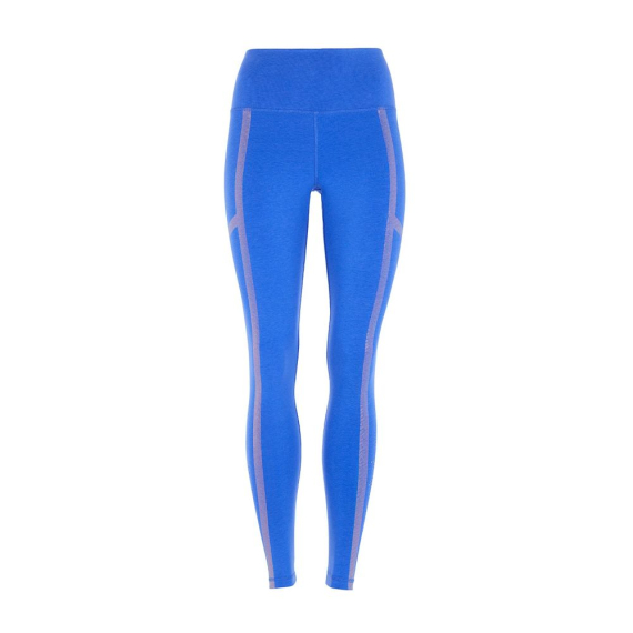 Dlouhé legíny Mandala Punched Legging Blue Screen