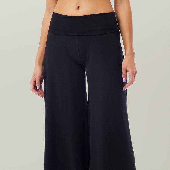 Volné kalhoty Mandala Tulip Pants Black