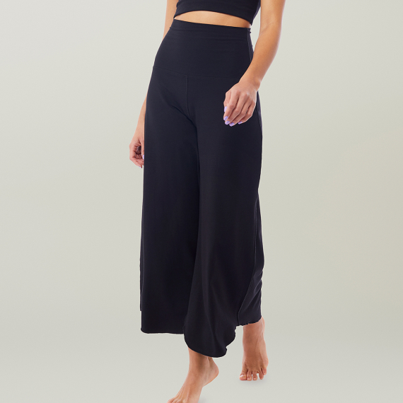 Volné kalhoty Mandala Tulip Pants Black