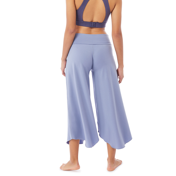 Volné kalhoty Roll Over Tulip Pants Stone Blue