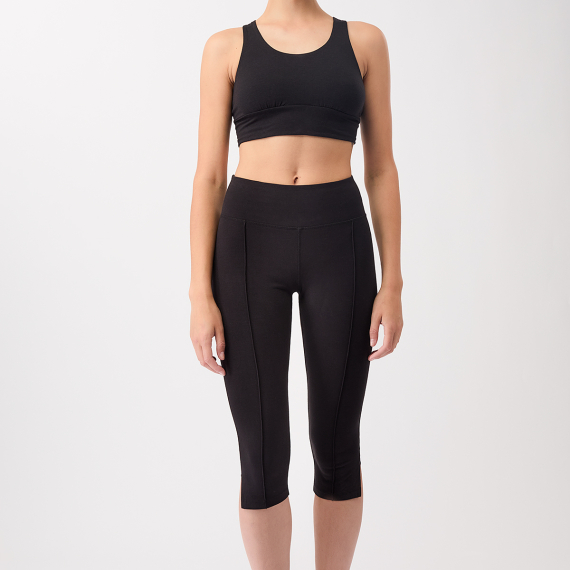 Tříčtvrteční legíny Mandala Capri Pants Black