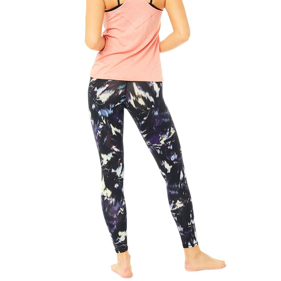 Dlouhé legíny Mandala Printed Tencel Legging Bali Ikat Print