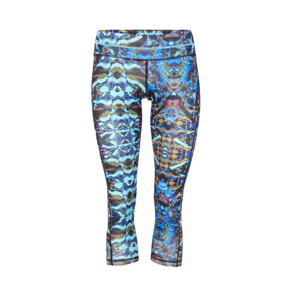 Tříčtvrteční legíny  Mandala Athletic Capri Graphical Print
