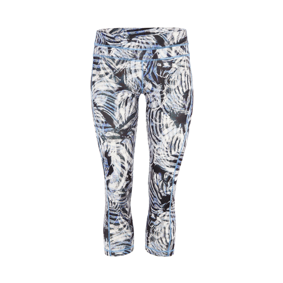 Tříčtvrteční legíny  Mandala Athletic Capri Winter Ice Print