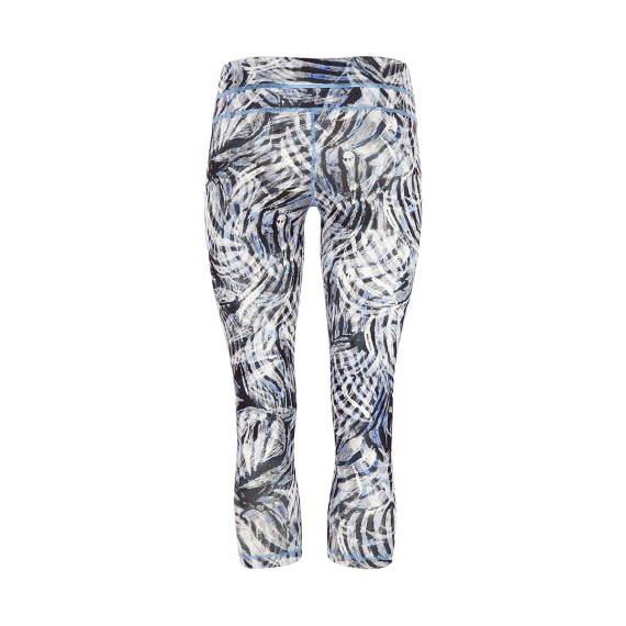 Tříčtvrteční legíny  Mandala Athletic Capri Winter Ice Print