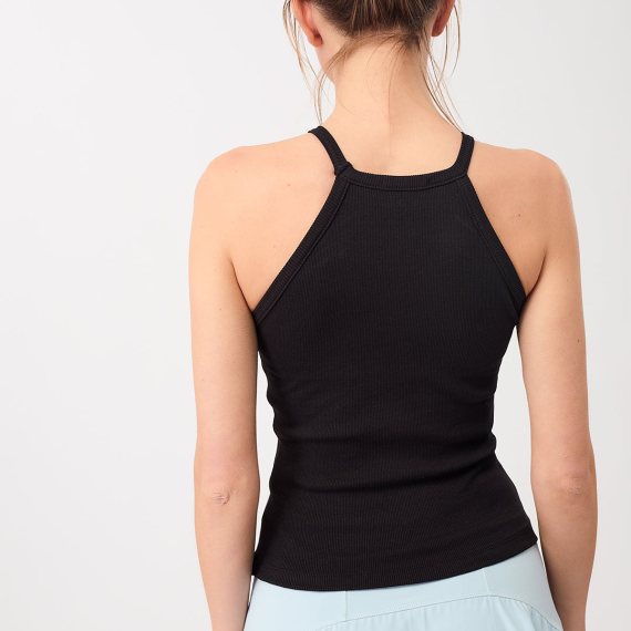 Tílko Mandala Ribbed Halterneck Black Tílko Mandala Ribbed Halterneck Black