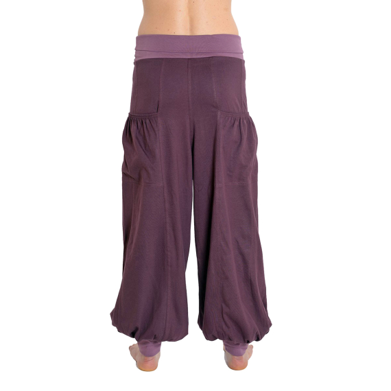 Kalhoty Saprema Saraswati pant Švestková