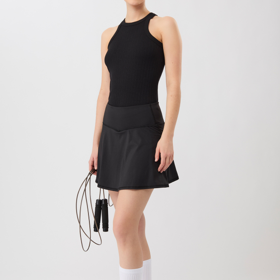 Legíny se sukní Mandala Power Skorts Black
