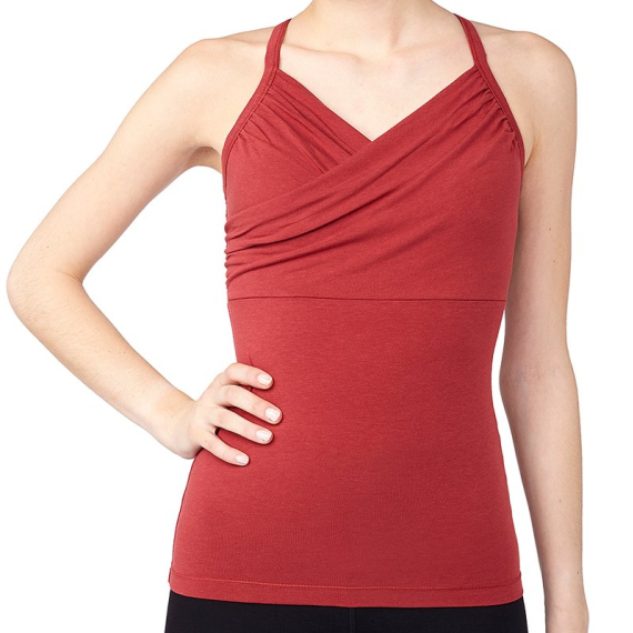 Tílko Mandala Angel Yogi Top Raspberry