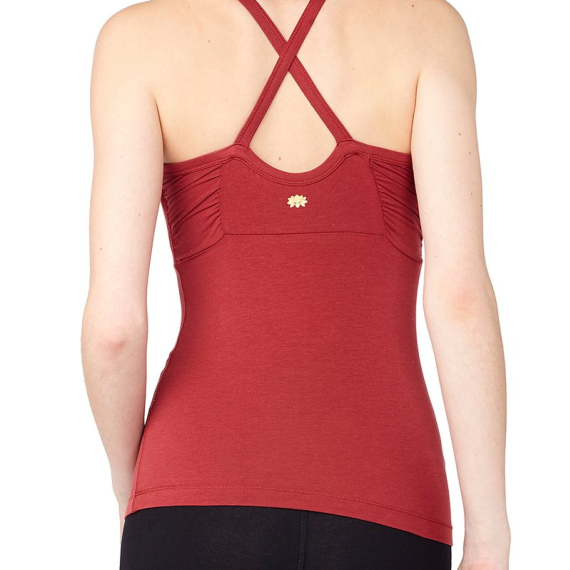 Tílko Mandala Angel Yogi Top Raspberry