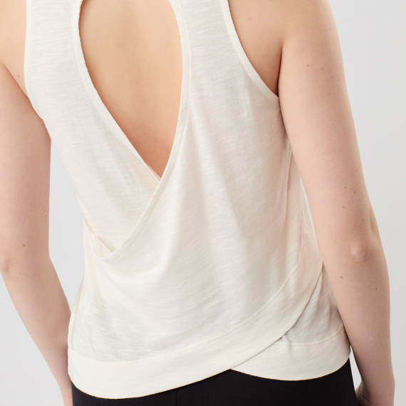 Top Mandala Mirage Top White