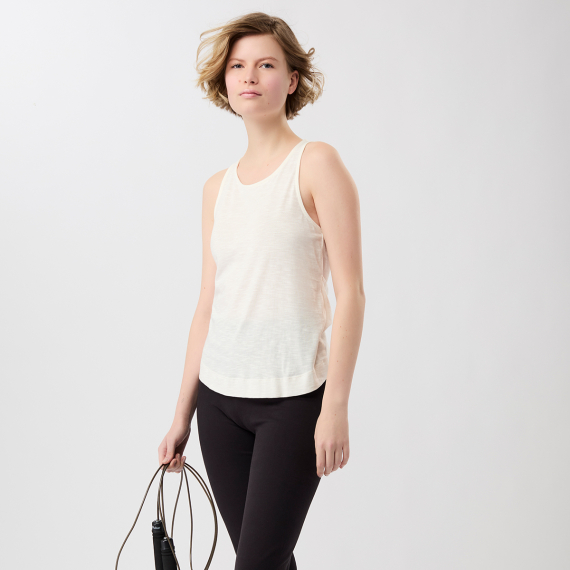 Top Mandala Mirage Top White