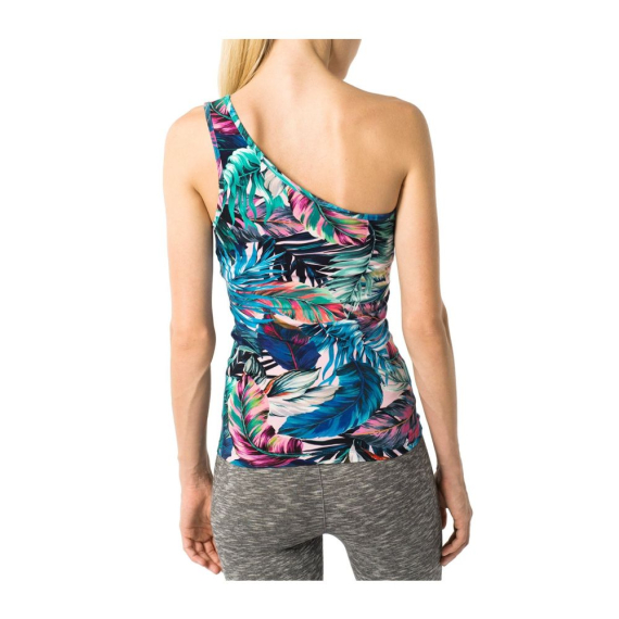 Top Mandala One Shoulder Top Feather