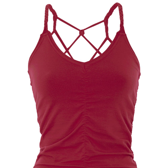 Tílko Mandala Cable Top Rumba Red